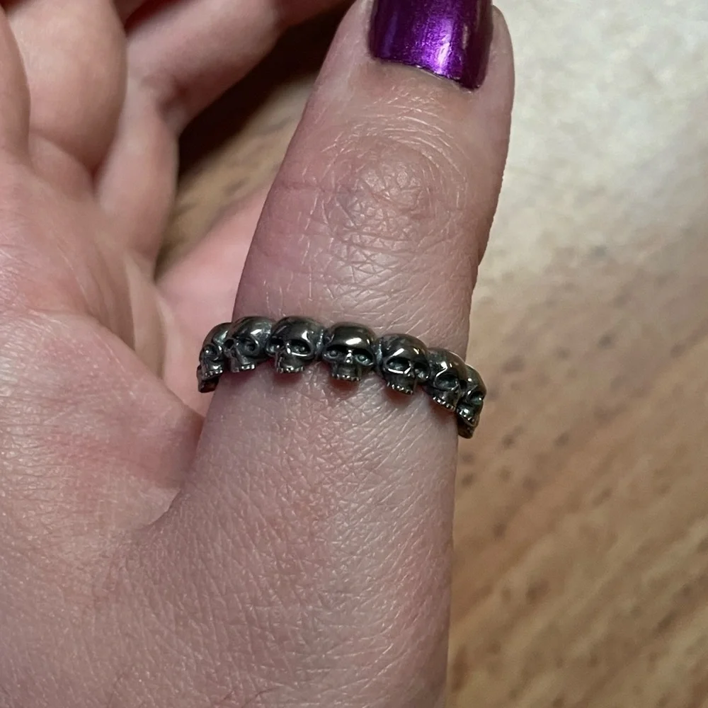 Sterling Silver Skull Ring
